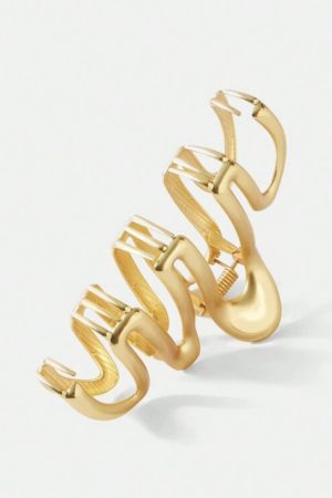 Kẹp tóc Demaiss Flow Gold